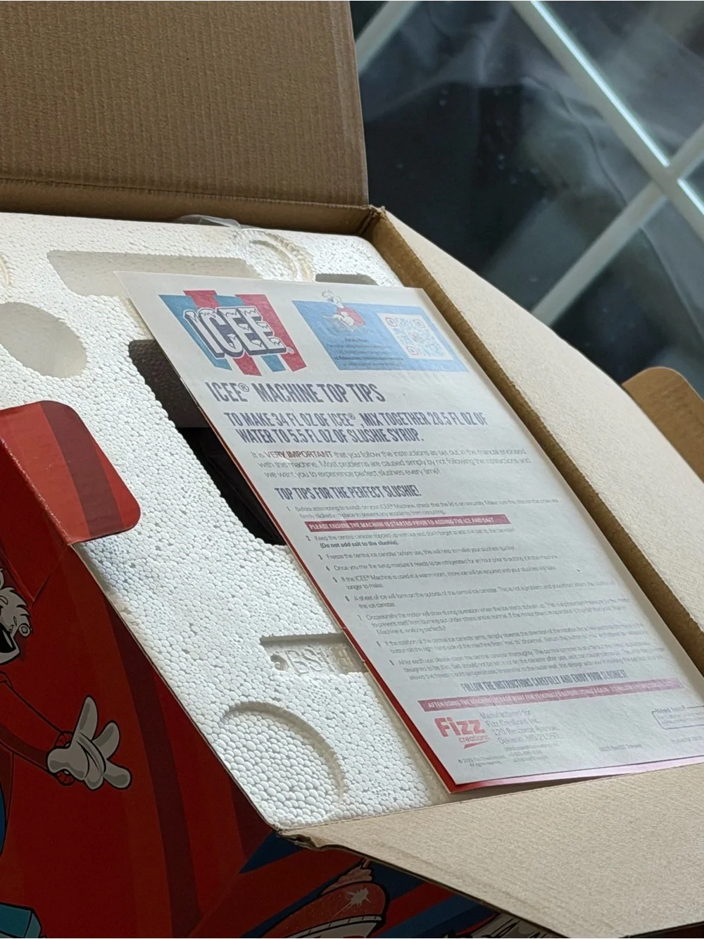 NWT Icee Slushie Machine in Original Packaging. Genuine | Official | Summer